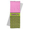 Pink & Lime Green Leopard Yoga Mat Towel (Personalized)
