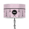 Paris & Eiffel Tower 12" Drum Lampshade - ON STAND (Poly Film)