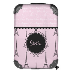Paris & Eiffel Tower Kids Hard Shell Backpack (Personalized)