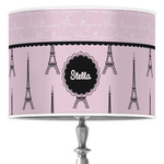 Paris & Eiffel Tower Drum Lamp Shade (Personalized)