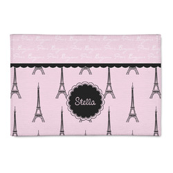 Paris & Eiffel Tower 2' x 3' Indoor Area Rug (Personalized)