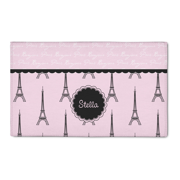 Custom Paris & Eiffel Tower 3' x 5' Indoor Area Rug (Personalized)