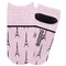 Paris & Eiffel Tower Adult Ankle Socks - Single Pair - Front and Back