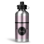 Paris & Eiffel Tower Water Bottle - Aluminum - 20 oz (Personalized)