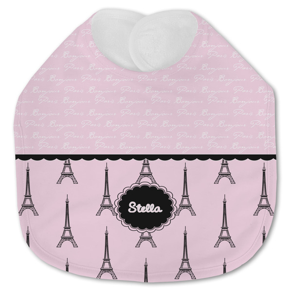 Paris & Eiffel Tower Baby Bib - AFT closed