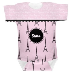 Paris & Eiffel Tower Baby Bodysuit (Personalized)