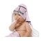 Paris & Eiffel Tower Baby Hooded Towel on Child