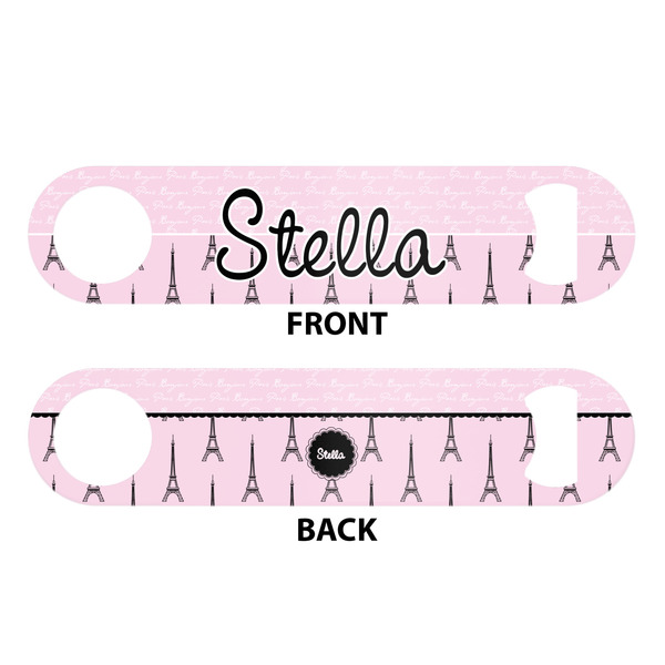 Paris & Eiffel Tower Bar Bottle Opener - White - Approval