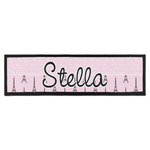 Paris & Eiffel Tower Bar Mat - Large (Personalized)