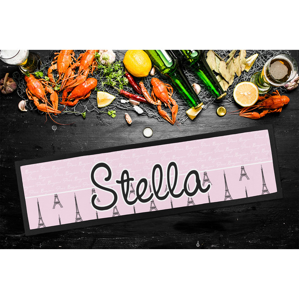 Paris & Eiffel Tower Bar Mat - Large - LIFESTYLE