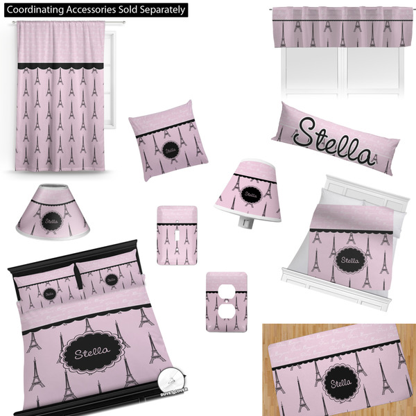 Paris & Eiffel Tower Bedroom Decor & Accessories2