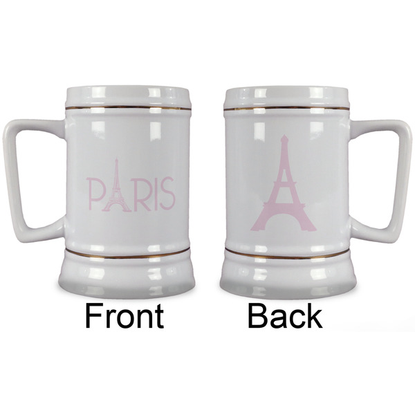 Paris & Eiffel Tower Beer Stein - Approval