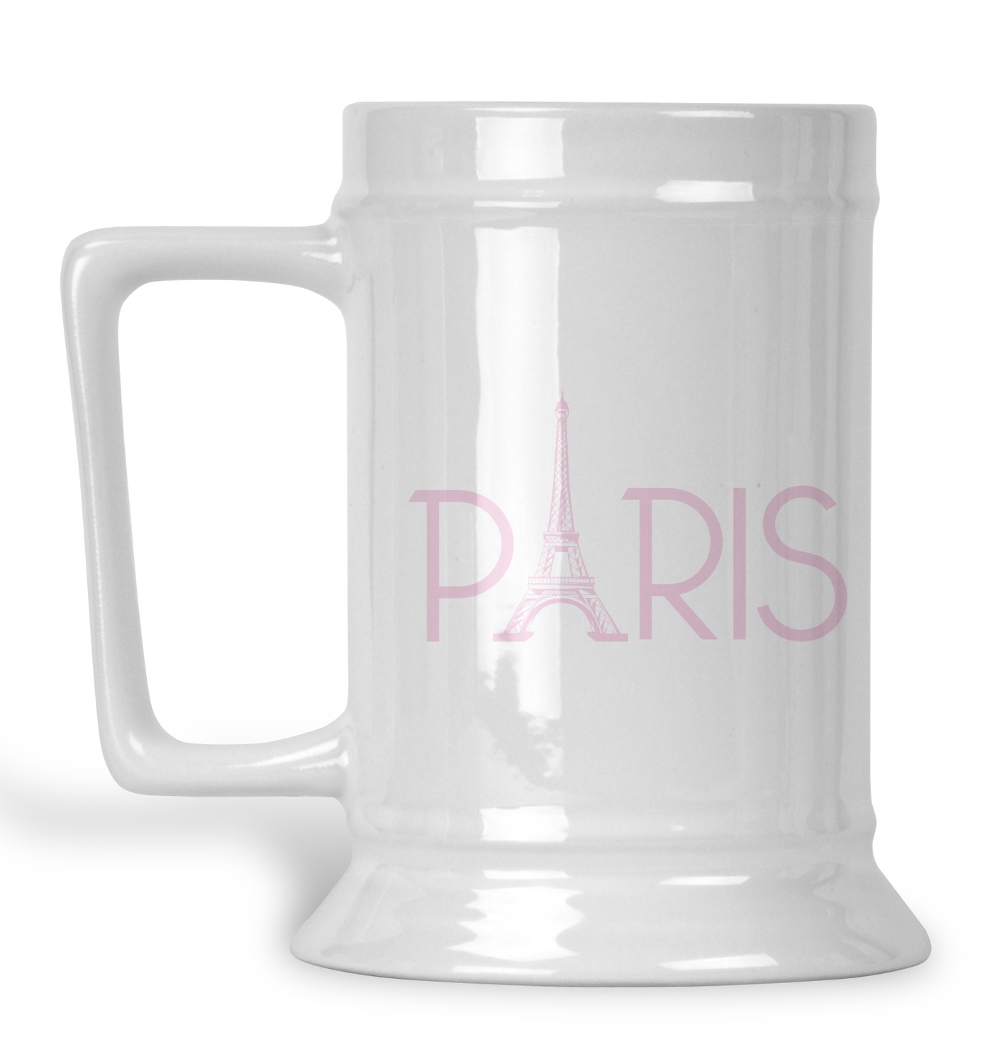 Paris & Eiffel Tower Beer Stein (Personalized) YouCustomizeIt