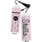Paris & Eiffel Tower Bookmark with tassel - Front and Back