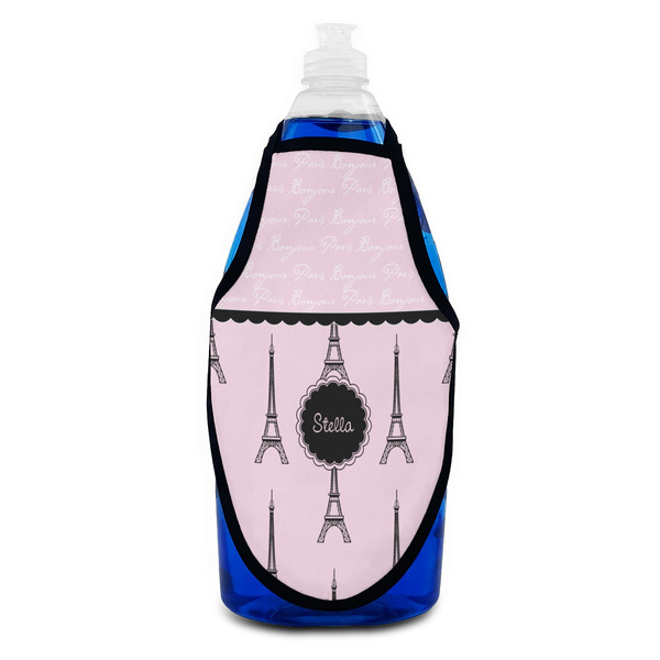 Paris & Eiffel Tower Bottle Apron - Soap - FRONT