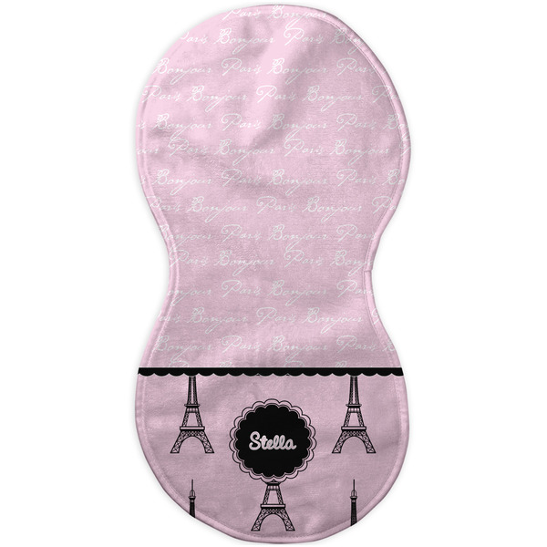 Paris & Eiffel Tower Burp Peanut Shaped Flat