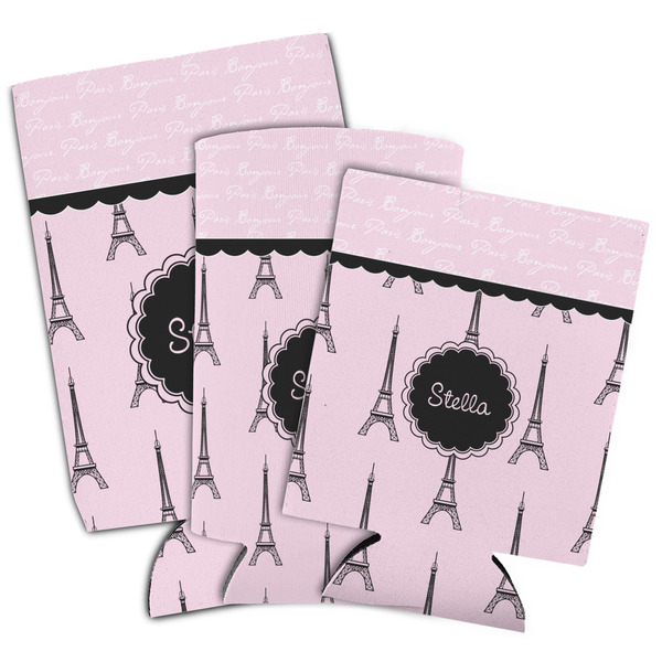 Paris & Eiffel Tower Can Coolers - PARENT/MAIN