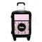Paris & Eiffel Tower Carry On Hard Shell Suitcase - Front
