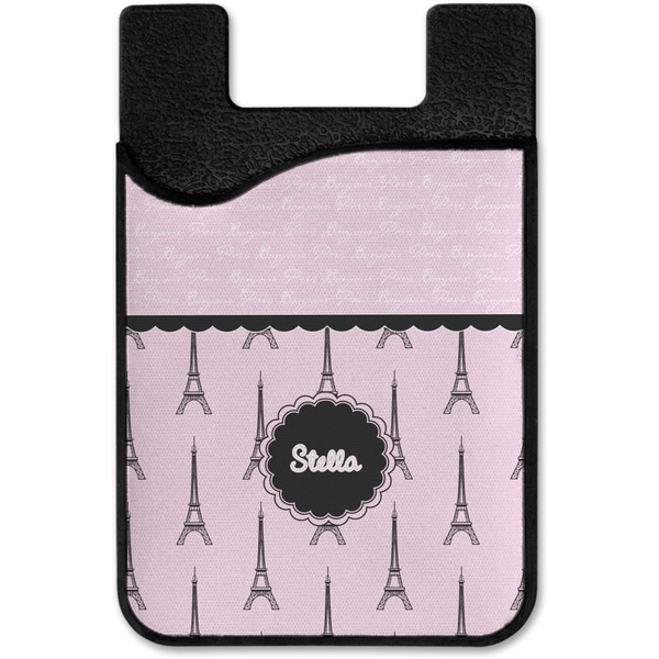 Paris & Eiffel Tower Cell Phone Credit Card Holder