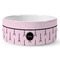 Paris & Eiffel Tower Ceramic Dog Bowl - Large (Personalized)