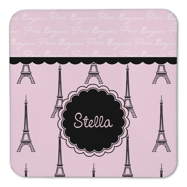 Paris & Eiffel Tower Coaster Set - FRONT (one)