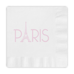 Paris & Eiffel Tower Embossed Decorative Napkins