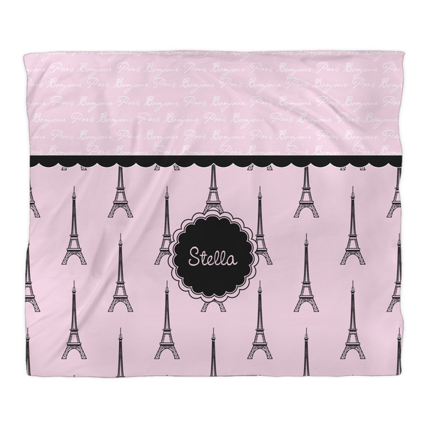 Paris & Eiffel Tower Comforter - King - Front