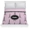 Paris & Eiffel Tower Comforter - Full / Queen (Personalized)