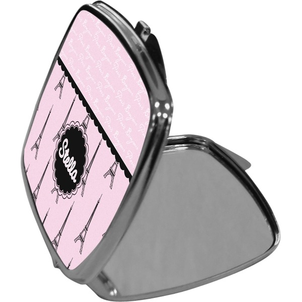 Paris & Eiffel Tower Compact Mirror (Side View)
