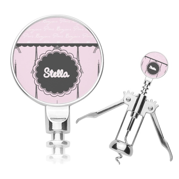 Custom Paris & Eiffel Tower Corkscrew (Personalized)