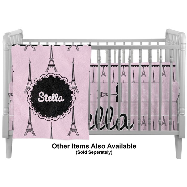 Paris & Eiffel Tower Crib - Profile Sold Seperately