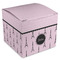 Paris & Eiffel Tower Cube Favor Gift Box - Front/Main