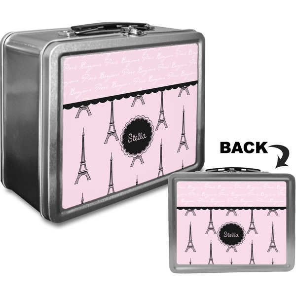 Paris & Eiffel Tower Custom Lunch Box / Tin Approval