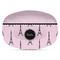 Paris & Eiffel Tower Plastic Platter - Microwave & Oven Safe Composite Polymer (Personalized)
