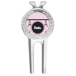 Paris & Eiffel Tower Golf Divot Tool & Ball Marker (Personalized)