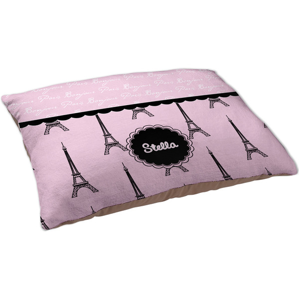 Paris & Eiffel Tower Dog Bed - Large