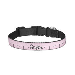 Paris & Eiffel Tower Dog Collar - Small (Personalized)