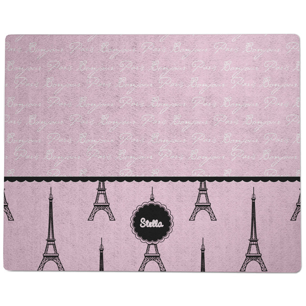 Paris & Eiffel Tower Dog Food Mat - Large without Bowls