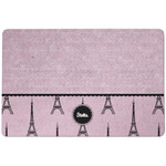 Paris & Eiffel Tower Dog Food Mat w/ Name or Text