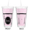 Paris & Eiffel Tower Double Wall Tumbler with Straw - Approval