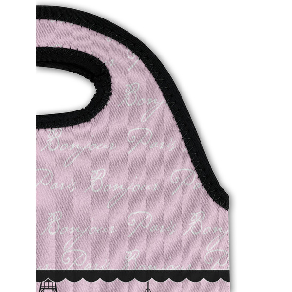 Paris & Eiffel Tower Double Wine Tote - Detail 1 (new)