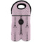 Paris & Eiffel Tower Wine Tote Bag (2 Bottles) (Personalized)