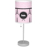 Paris & Eiffel Tower Lamp with Drum Shade (Personalized)