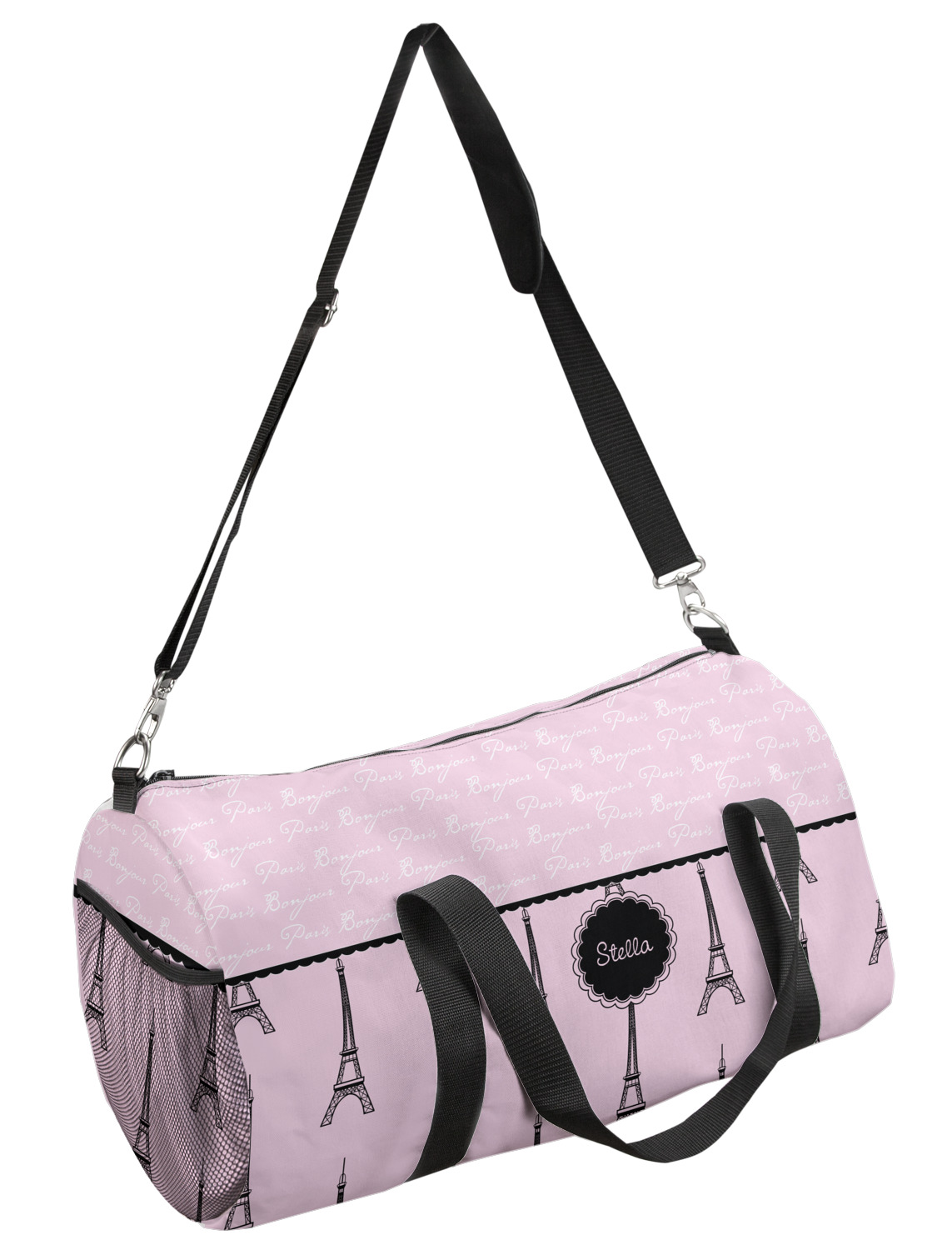 Paris & Eiffel Tower Duffel Bag (Personalized) YouCustomizeIt