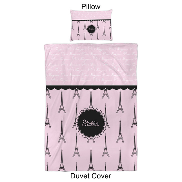 Paris & Eiffel Tower Duvet Cover Set - Twin XL - Approval