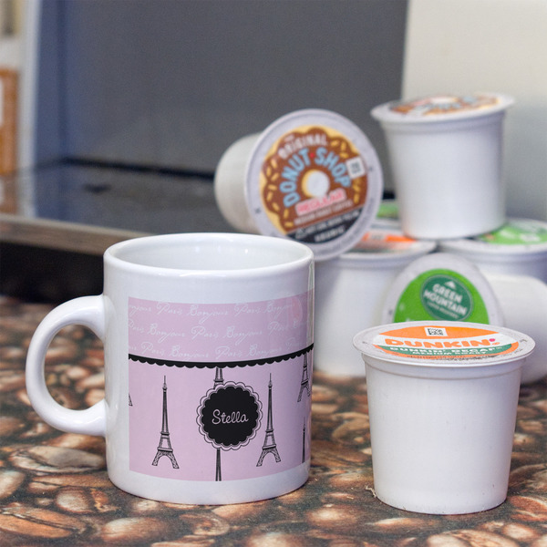 Paris & Eiffel Tower Espresso Cup - Single Lifestyle