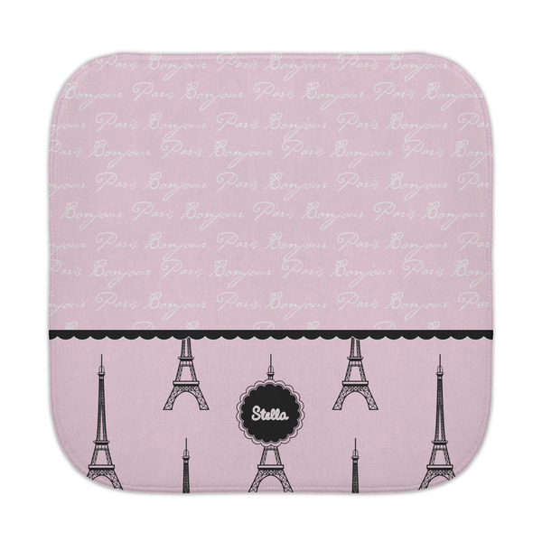 Custom Paris & Eiffel Tower Face Towel (Personalized)