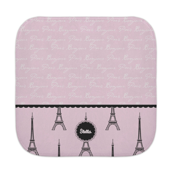 Custom Paris & Eiffel Tower Face Towel (Personalized)