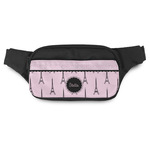Paris & Eiffel Tower Fanny Pack - Modern Style (Personalized)