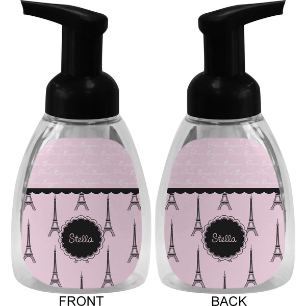 Paris & Eiffel Tower Foam Soap Bottle (Front & Back)